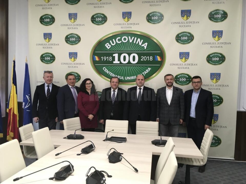 Gheorghe Flutur a primit o delegație din regiunea Cernăuți