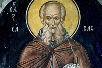 Sfântul Cuvios Sava cel Sfințit