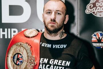 Ionel Rayko Levițchi a câștigat centura de campion al Angliei la categoria super mijlocie