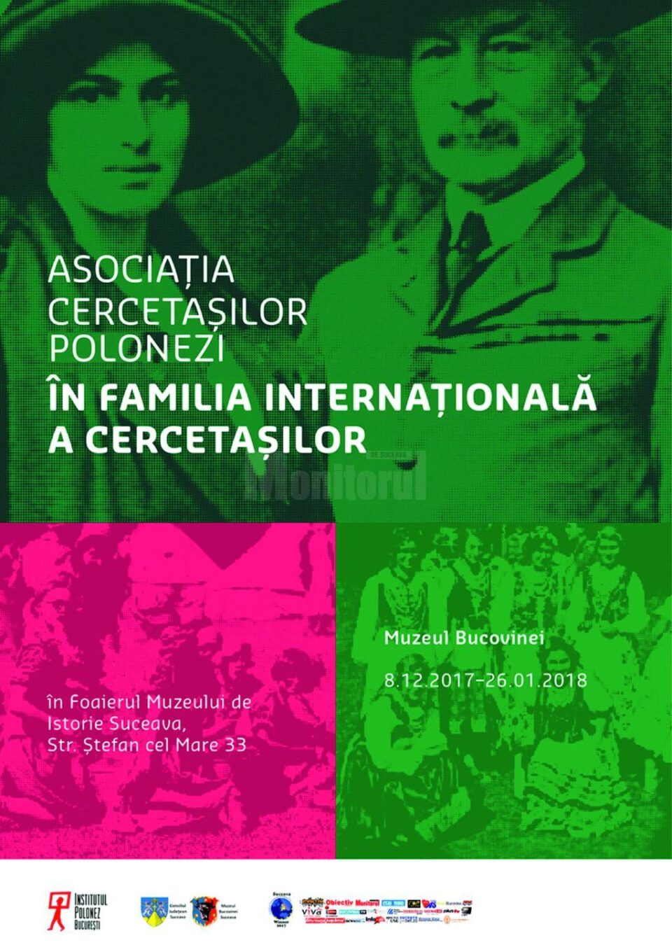 Expoziția "Asociația cercetașilor polonezi în familia internațională a cercetașilor", la Muzeul de Istorie Suceava