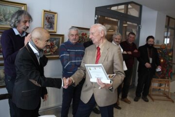Primul salon anual al Grupului „Domino” a fost deschis la Muzeul de Istorie Suceava