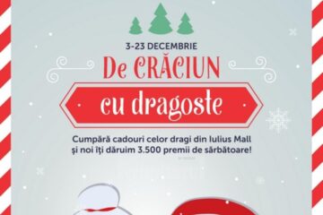 Iulius Mall oferă peste 3.500 de cadouri