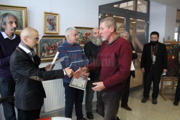 Primul salon anual al Grupului „Domino” a fost deschis la Muzeul de Istorie Suceava