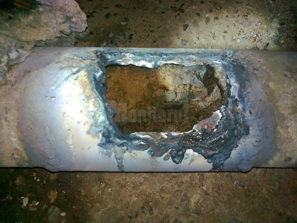 Avarie la conducta principală de termoficare a PT Cuza Vodă I, reparată în timp record