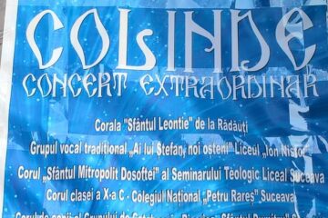 Concertul Extraordinar de Colinde, luni, la Casa de Cultură Suceava