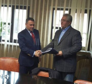 Primarul Ion Lungu și patronul Victor Construct, Victor Mihalachi