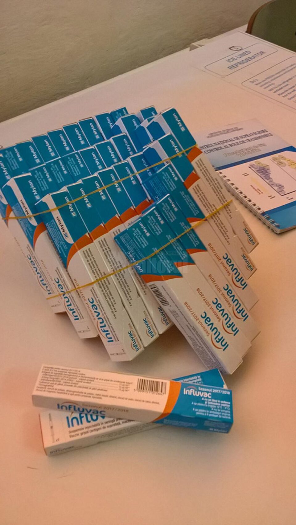 DSP Suceava a început distribuirea a 32.500 de doze de vaccin antigripal către medicii de familie DSP Suceava a început distribuirea a 32.500 de doze de vaccin antigripal către medicii de familie