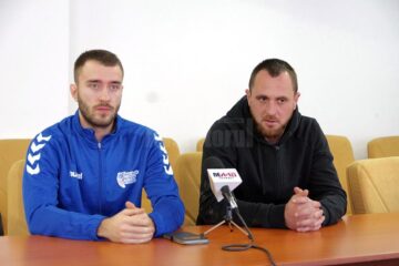 Extrema Andrei Olariu și antrenorul Adrian Chiruț
