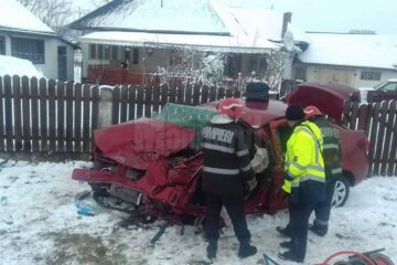 In urma impactului un barbat a murit