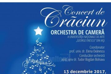 Concert de Crăciun cu Orchestra de Cameră a Universității de Arte Iași