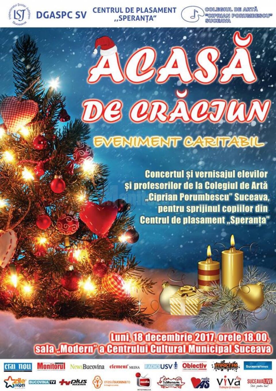 Colegiul de Artă „Ciprian Porumbescu” îi sprijină pe copiii de la Centrul de Plasament „Speranța” Colegiul de Artă „Ciprian Porumbescu” îi sprijină pe copiii de la Centrul de Plasament „Speranța”