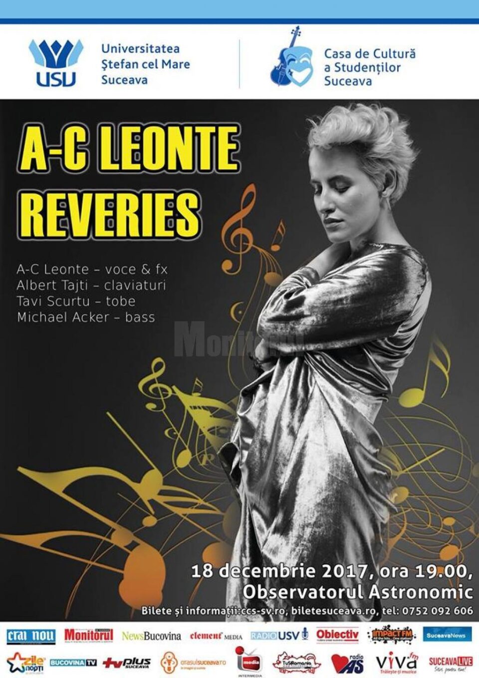Artista Ana Cristina Leonte revine la Suceava