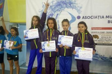 Moscaliuc Maria și Amalia Burlacu, medaliate cu aur la ștafetă