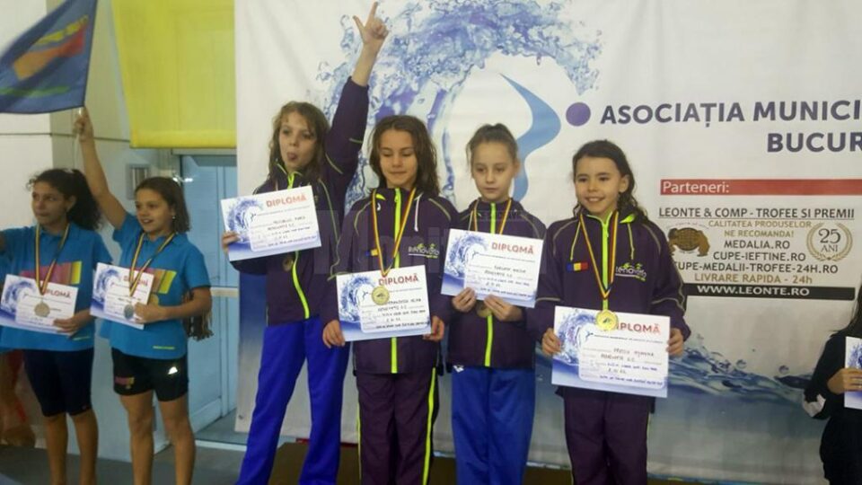 Moscaliuc Maria și Amalia Burlacu, medaliate cu aur la ștafetă