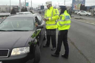 "Cedează volanul când bei", amplă acțiune de prevenire a accidentelor desfășurată de poliție