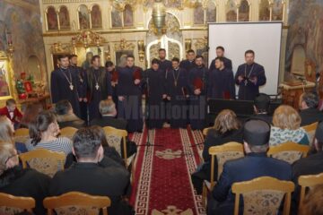 Corala bărbătească ortodoxă „Armonia” a susținut un concert de excepție la Biserica „Sf. Dumitru” Suceava
