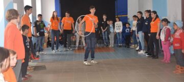 Activități cu copiii de la Siret