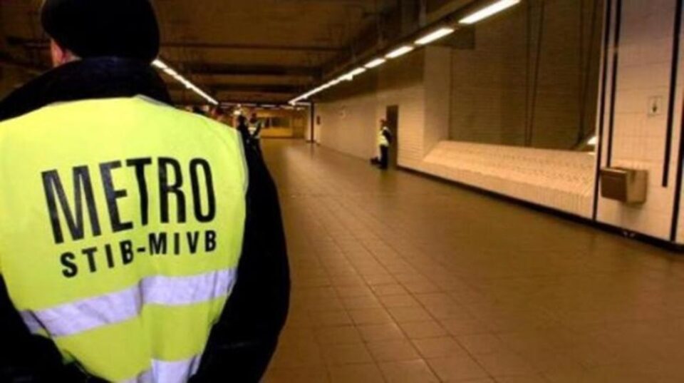 Bătaia a avut loc într-o stație de metrou din Bruxelles