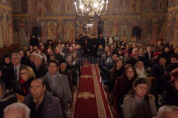Corala bărbătească ortodoxă „Armonia” a susținut un concert de excepție la Biserica „Sf. Dumitru” Suceava