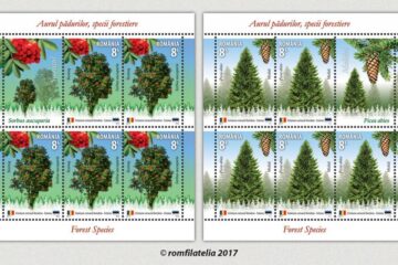 „Aurul pădurilor, specii forestiere” - emisiune comună de mărci poștale România - Estonia
