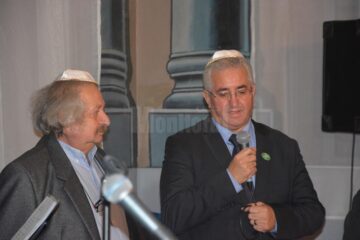 Sorin Golda si primarul Ion Lungu