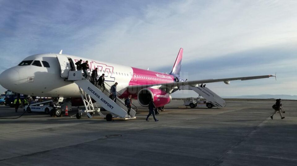 Pasagerul cu numărul 250.000 din anul acesta a venit de la Londra cu un avion Wizz Air