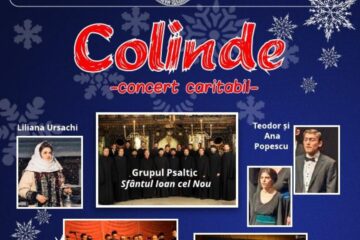 Concert caritabil de colinde, luni, la USV