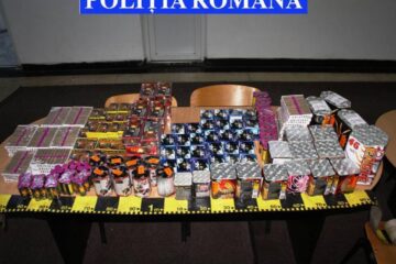 Petardele și artificiile vândute ilegal au fost confiscate