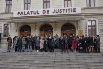 Protest al judecătorilor și procurorilor suceveni