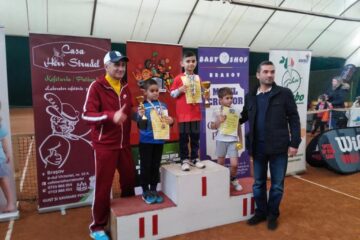 David Arcip, dublu campion național la Tenis 10