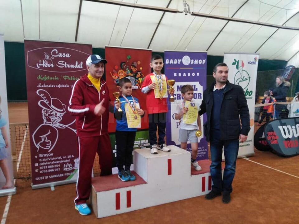 David Arcip, dublu campion național la Tenis 10