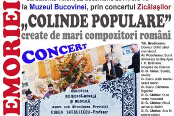 „Colinde populare” interpretate de formația de muzică veche „Zicălașii”