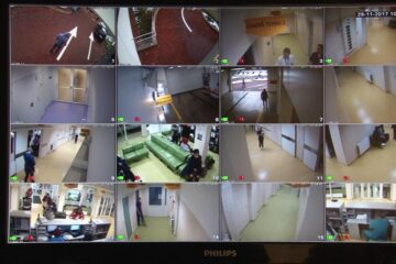 Parte din actualul sistem de supraveghere video