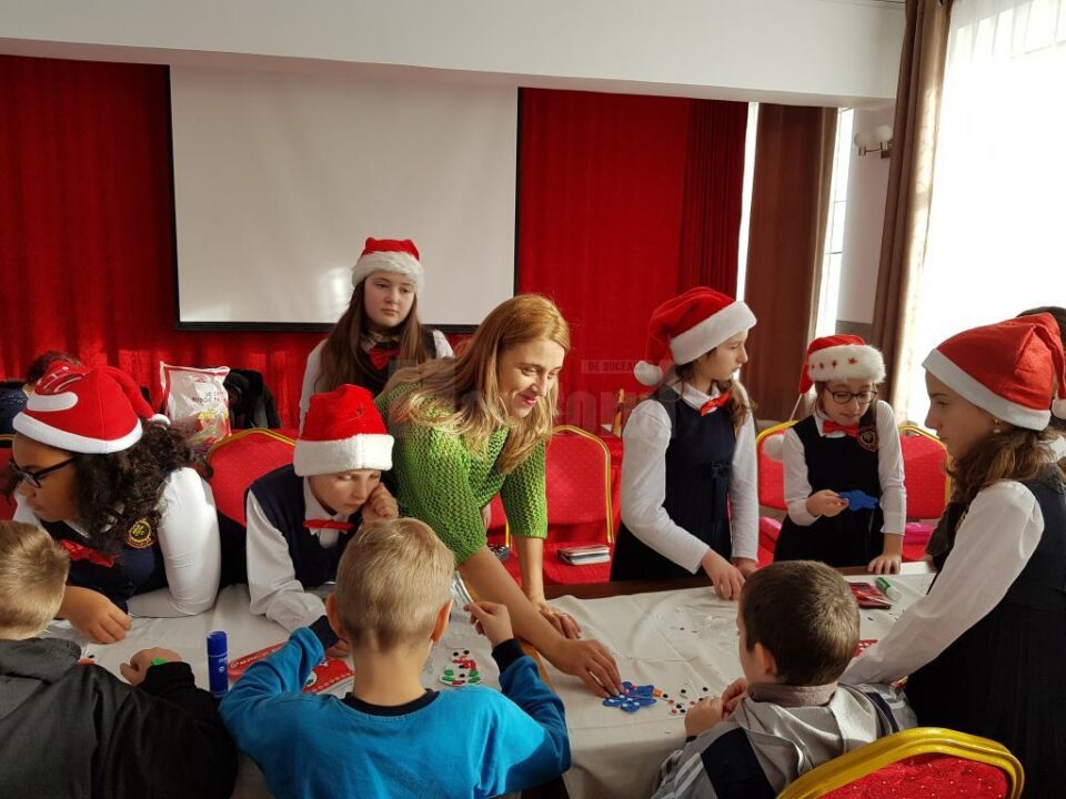 Mesagerii Crăciunului pentru copiii de la CSEI Suceava