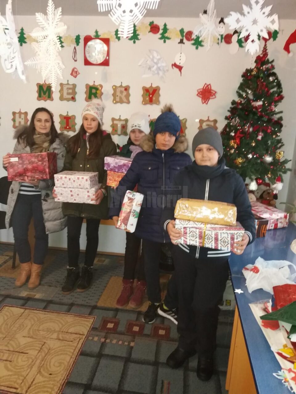 Acțiune caritabilă a elevilor de la Școala Gimnazială „Jean Bart”