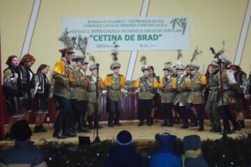 Festivalul de datini și obiceiuri populare ,,Cetina de brad”, la Pârteștii de Sus