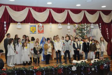 Peste 200 de copii au participat la Solonețu Nou, la a XV-a ediție a Festivalului „La ieslea Domnului”