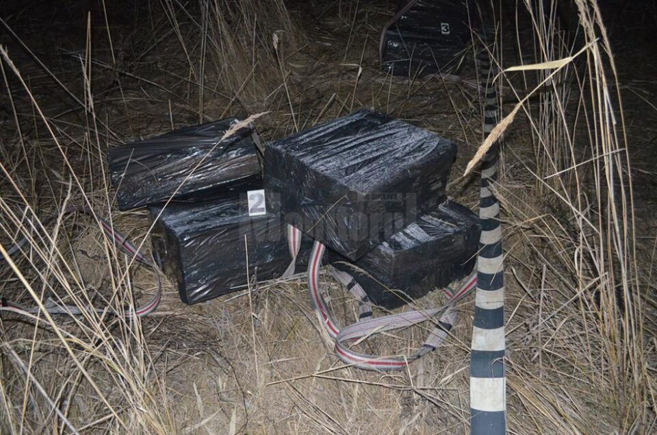 Contrabandist cu cetățenie româno-ucraineană, prins, și 6.000 de pachete de țigări, confiscate, la Vășcăuți
