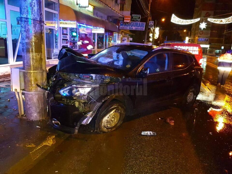 Șoferul nu a mai fost găsit la fața locului