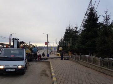 Traficul este blocat