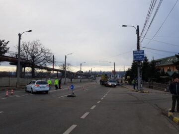 Traficul este blocat