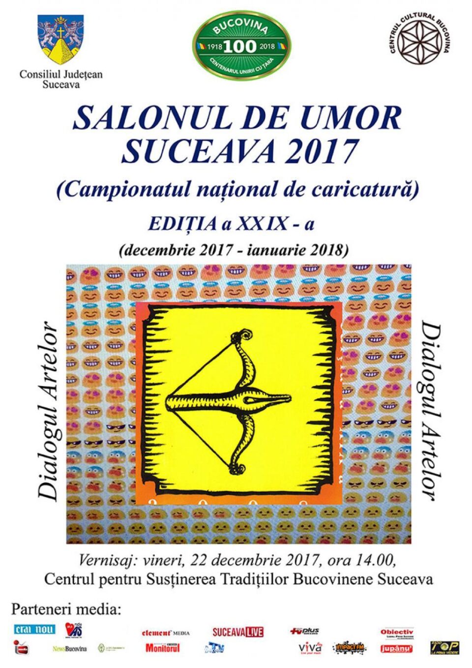 Laureații „Salonului de Umor - Campionatul național de caricatură Suceava 2017” Laureații „Salonului de Umor - Campionatul național de caricatură Suceava 2017”