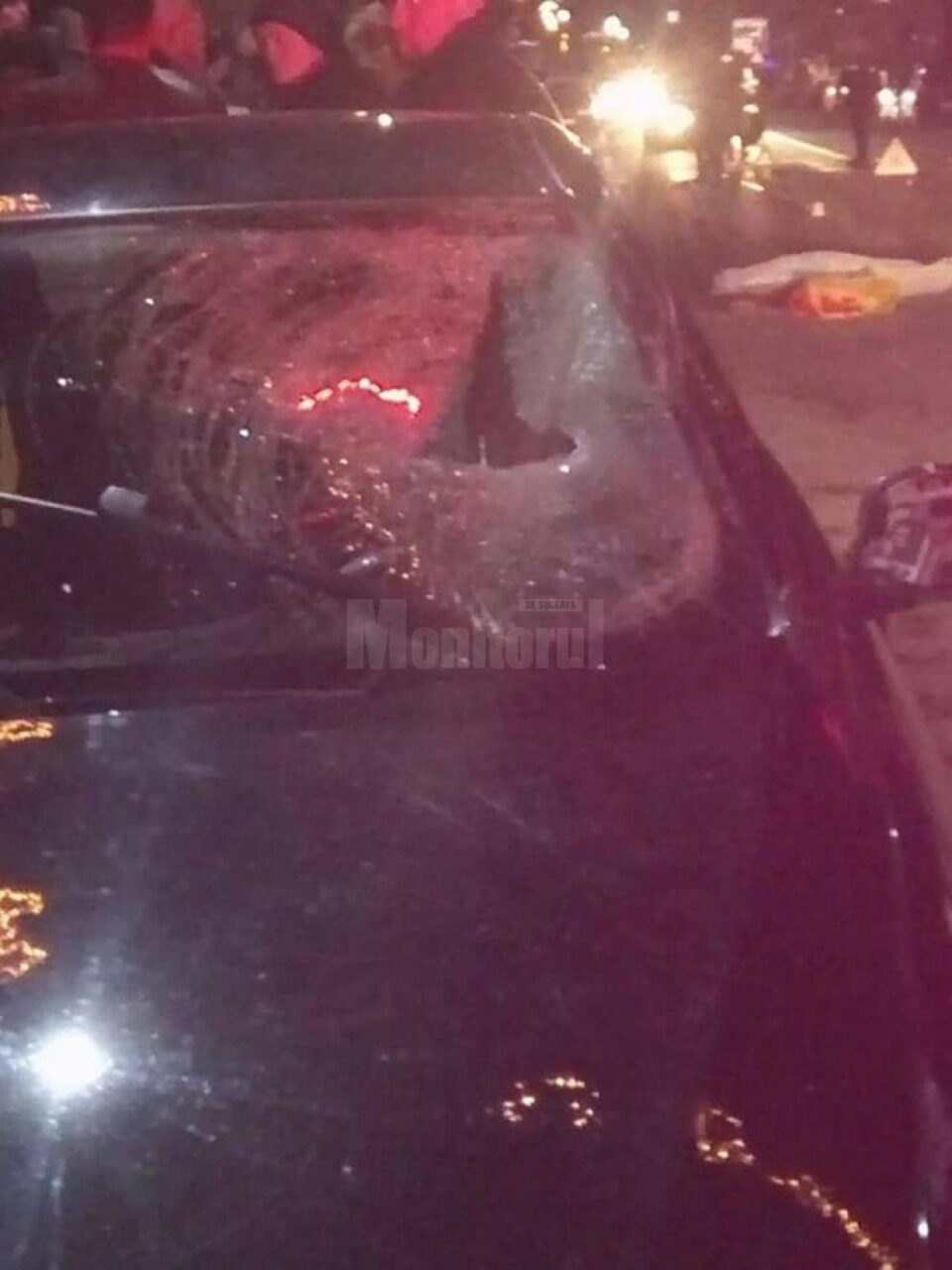 Impactul a fost deosebit de violent