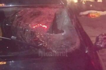 Impactul a fost deosebit de violent