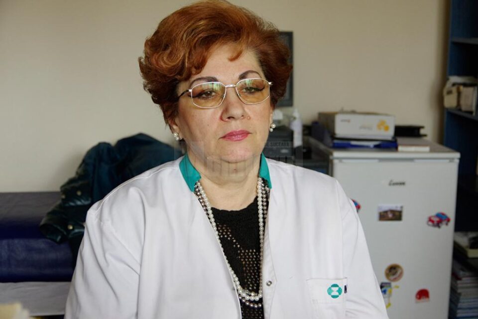 Secretarul general al Colegiului Medicilor Suceava, dr. Irina Badrajan