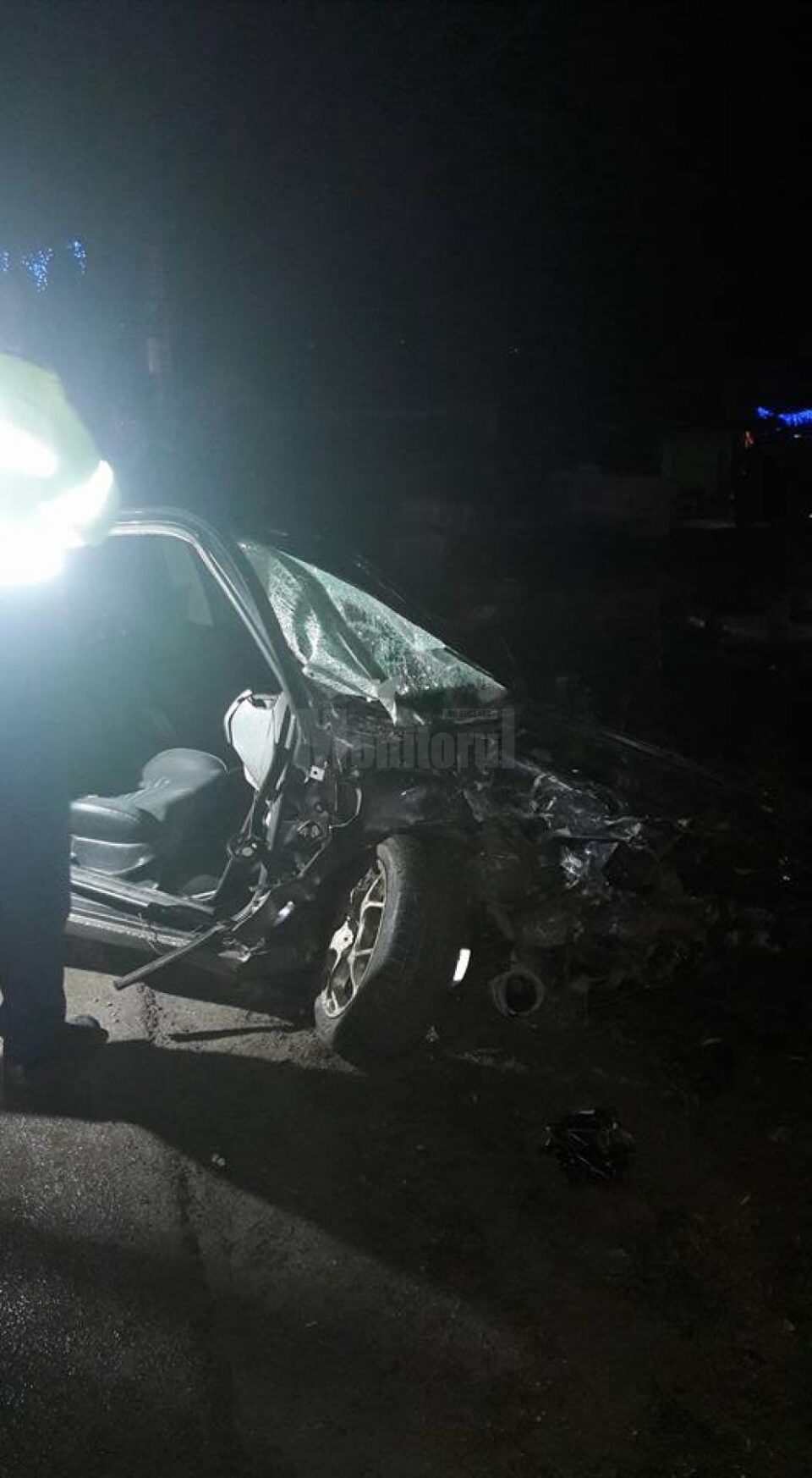 Impactul a fost deosebit de violent