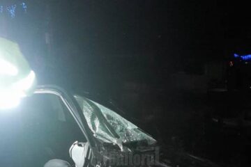 Impactul a fost deosebit de violent