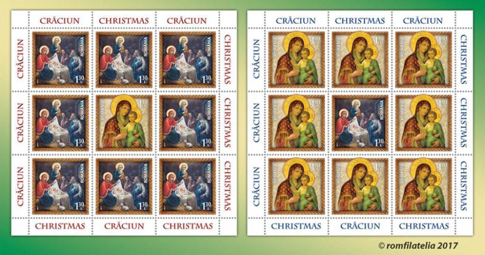 Emisiunea de mărci poștale „Crăciun 2017”