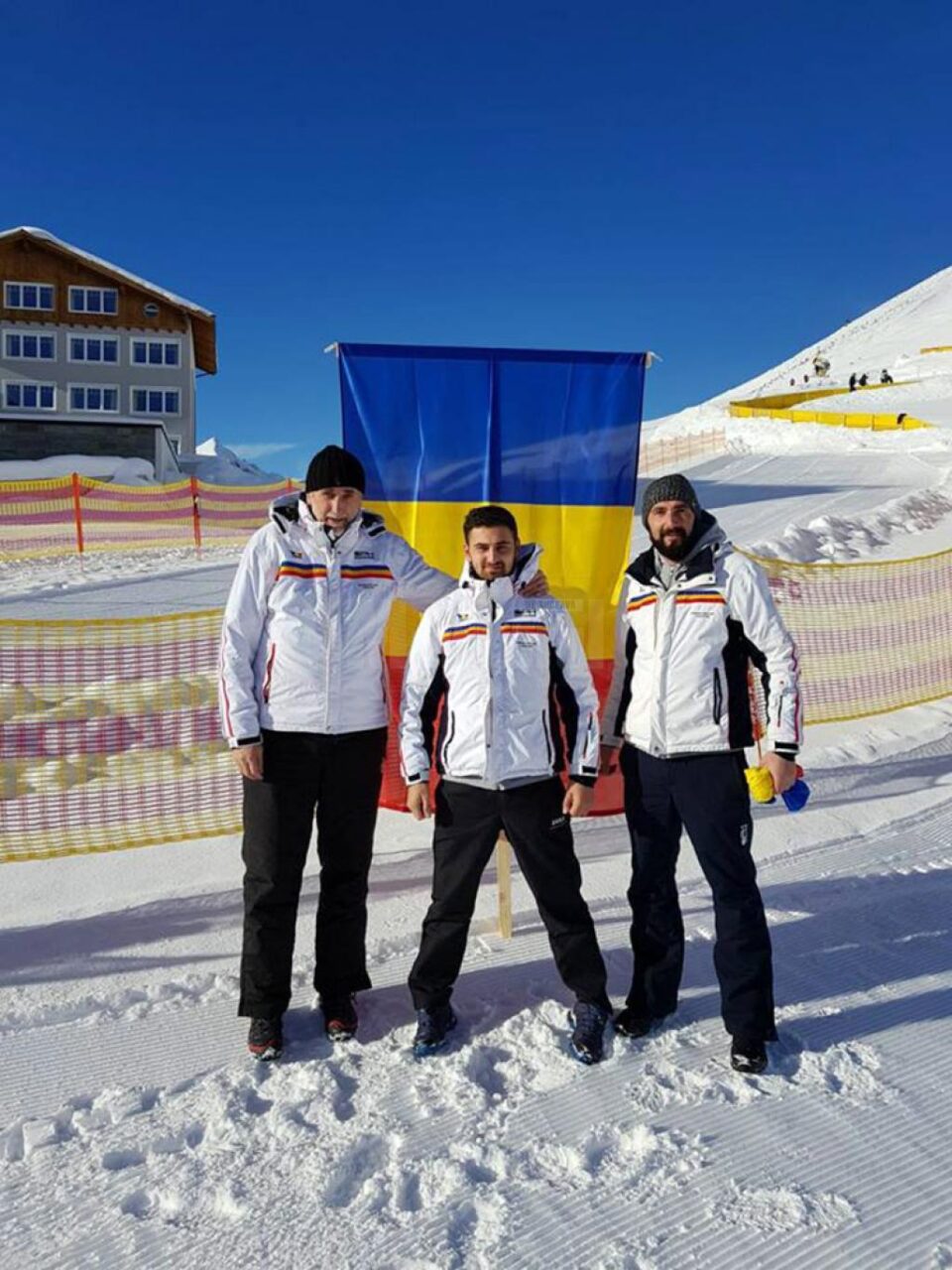 Antrenorii Octavian Pungovschi, Ciprian Tazlauanu și Adrian Filimon