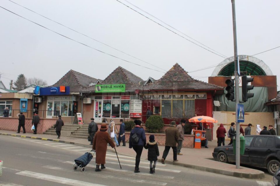 Control în zona Pieței Mari din Suceava